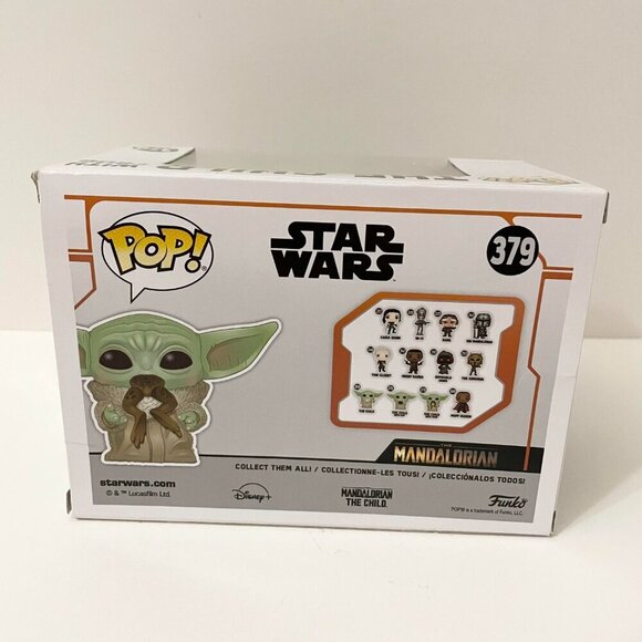 Funko Pop Star Wars Mandalorian The Child with Frog Bobble Head 379 - Picture 5 of 16